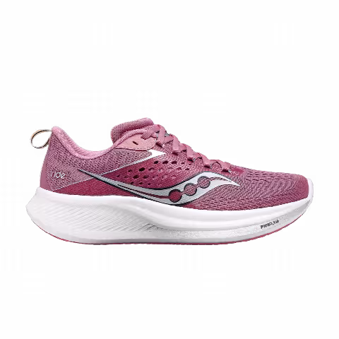 Saucony Wmns Ride 17 Wide 'Orchid Silver'