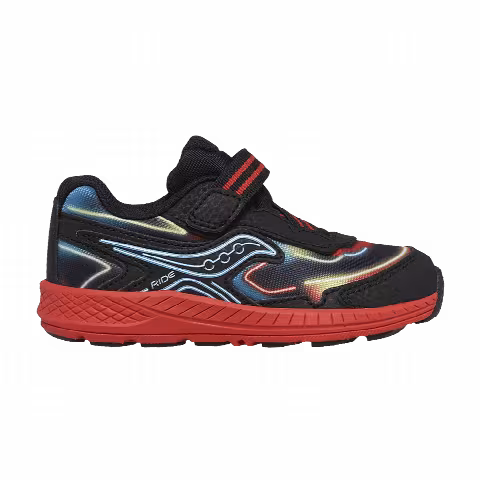 Saucony Ride 10 Big Kid 'Neon Red'