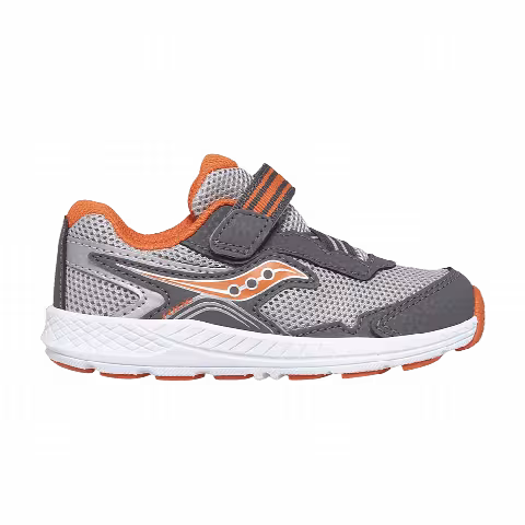 Saucony Ride 10 Big Kid 'Grey Orange'