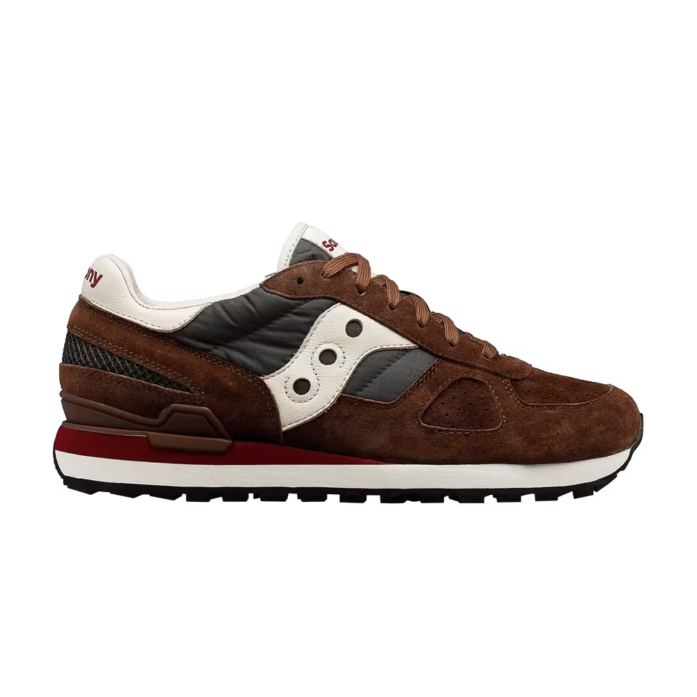 Saucony Shadow Original Premium Brown Green