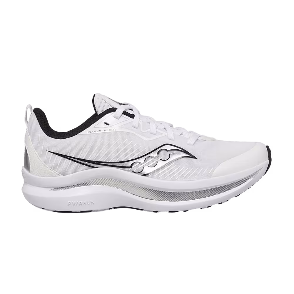 Saucony Endorphin KDZ Big Kid White Black