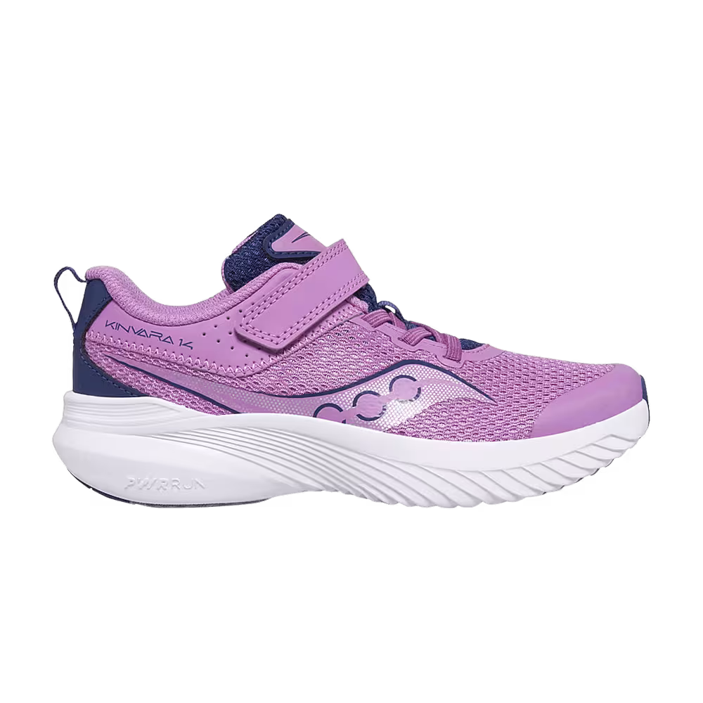Saucony Kinvara 14 A/C Big Kid Grape Indigo