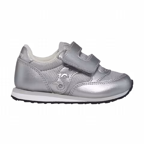 Saucony Jazz Hook & Loop Big Kid 'Silver'