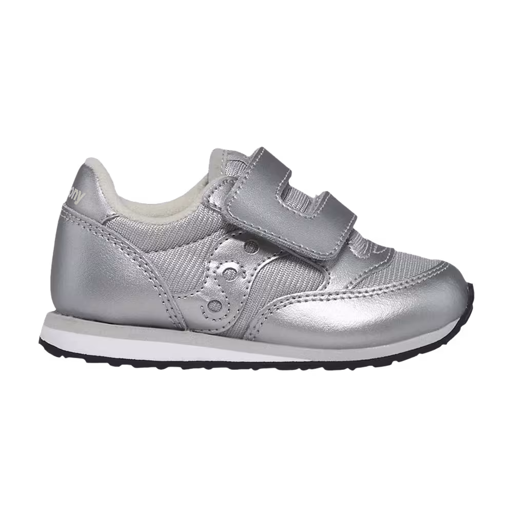 Saucony Jazz Hook & Loop Big Kid Silver