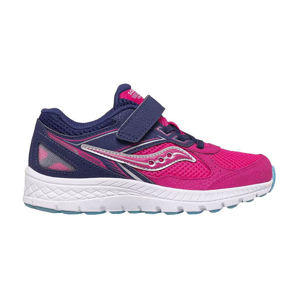 Saucony Cohesion 14 A/C Big Kid Pink Navy
