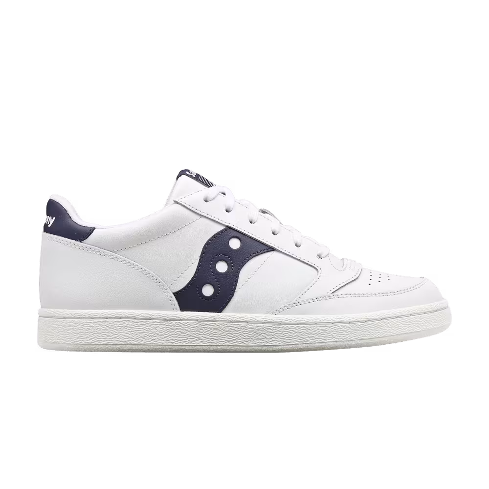 Saucony Jazz Court PU White Navy
