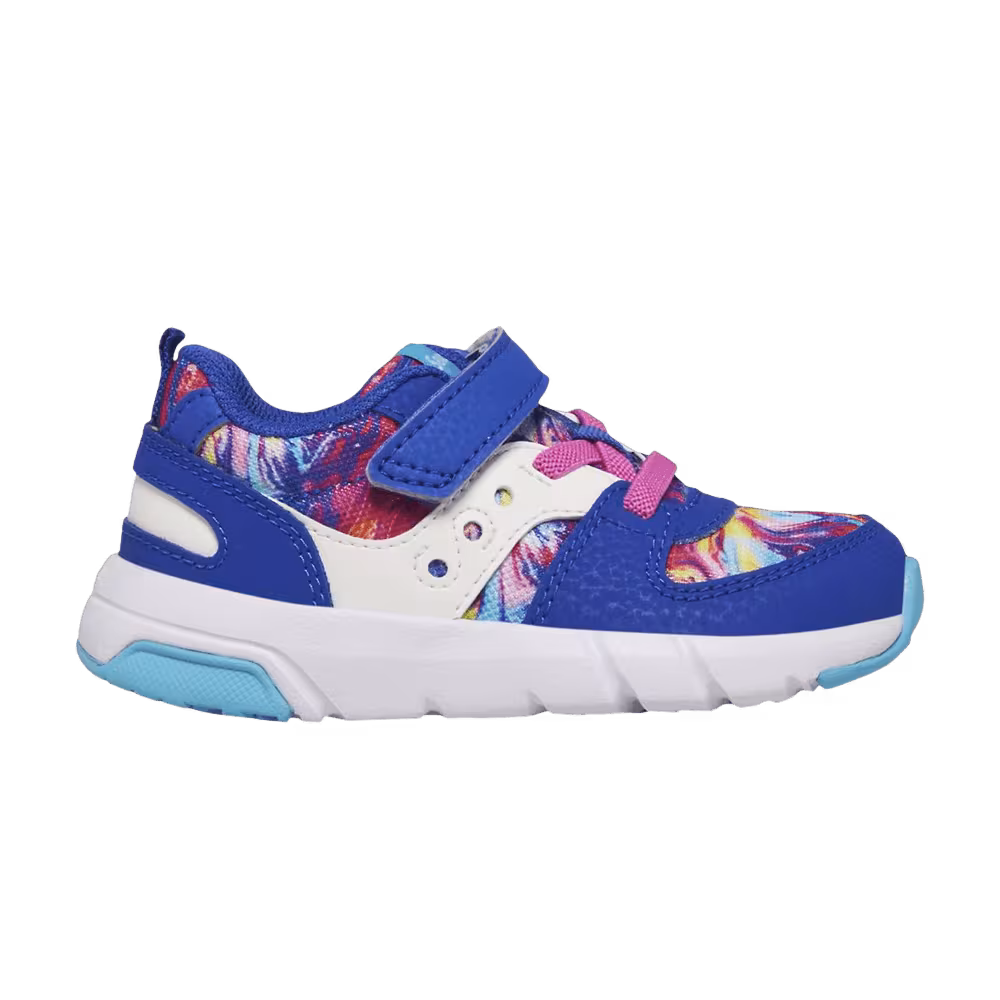 Saucony Jazz Lite 2.0 LX Little Kid Blue Swirl