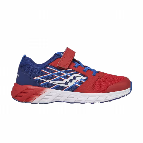 Saucony Wind 2.0 A/C Big Kid 'Red Blue'