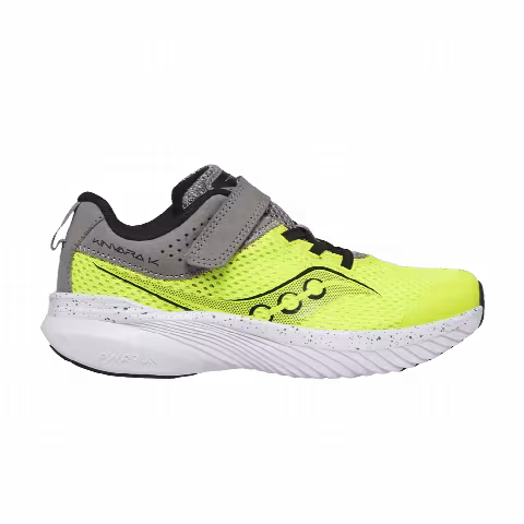 Saucony Kinvara 14 A/C Big Kid 'Citron Grey'