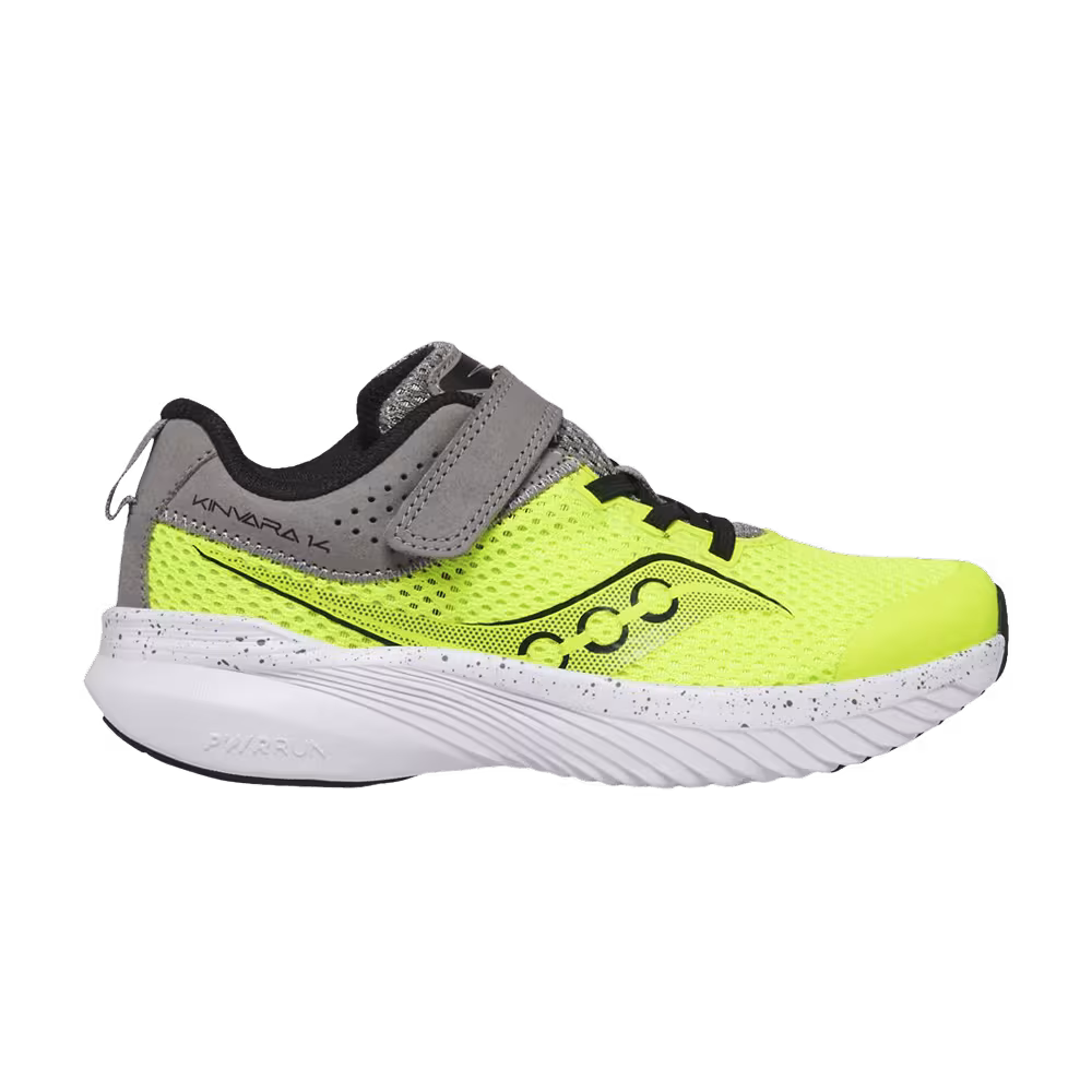 Saucony Kinvara 14 A/C Big Kid Citron Grey