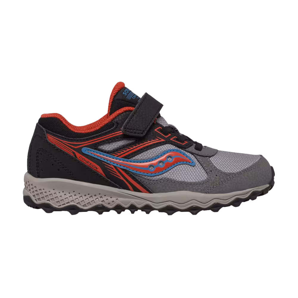 Saucony Cohesion TR14 A/C Big Kid Black Grey Rust