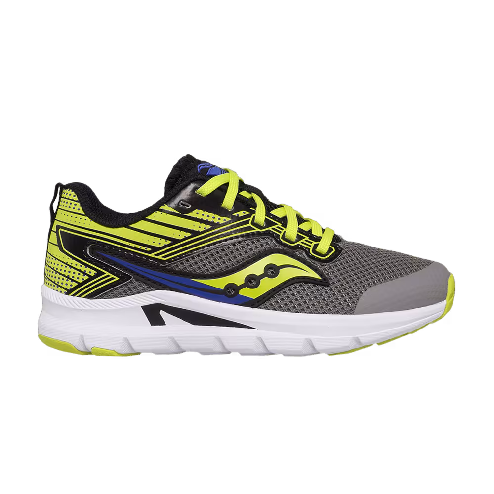 Saucony Axon Big Kid Grey Lime