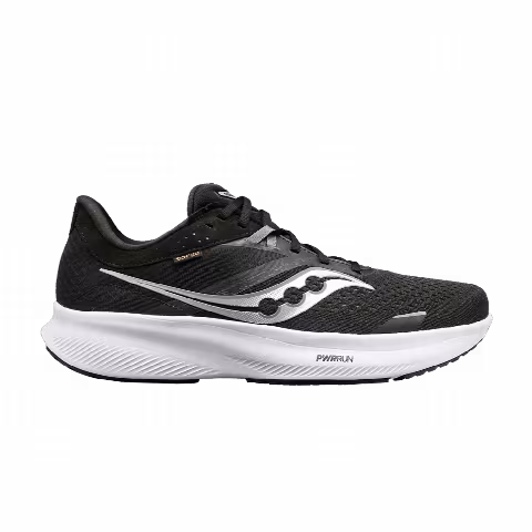 Saucony Wmns Ride 16 Wide 'Black White'