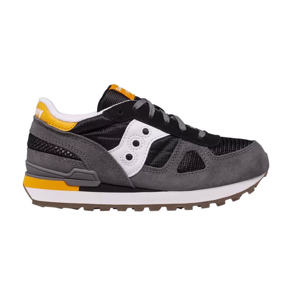 Saucony Shadow Original Big Kid Black Yellow