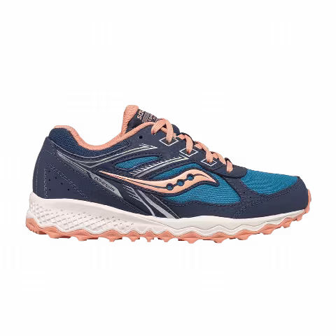 Saucony Cohesion TR14 Lace Big Kid 'Navy Teal Coral'