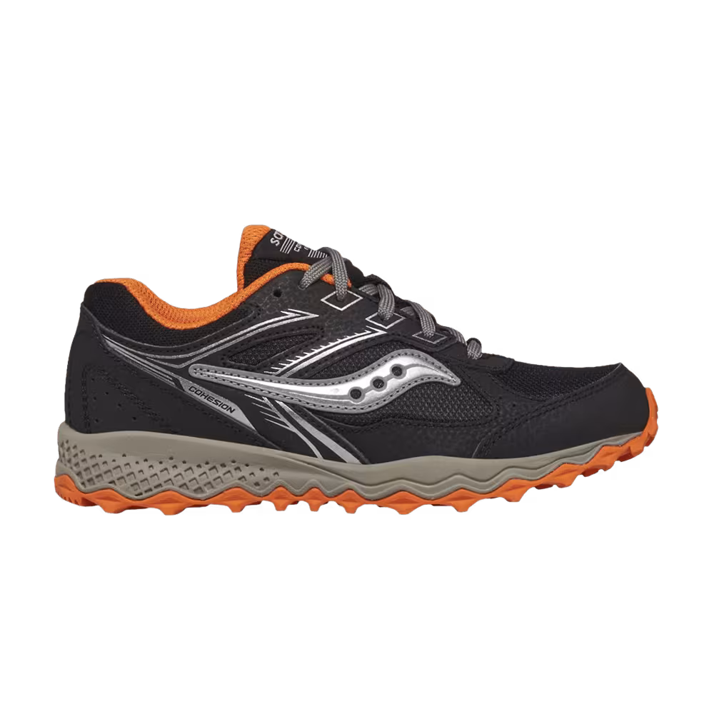 Saucony Cohesion TR14 Lace Big Kid Black Orange