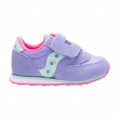 Saucony Jazz Hook & Loop Big Kid 'Periwinkle'