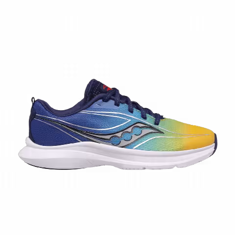 Saucony Kinvara 13 Big Kid 'Blue Yellow'