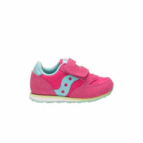 Saucony Jazz Hook & Loop Little Kid 'Pink Turquoise'