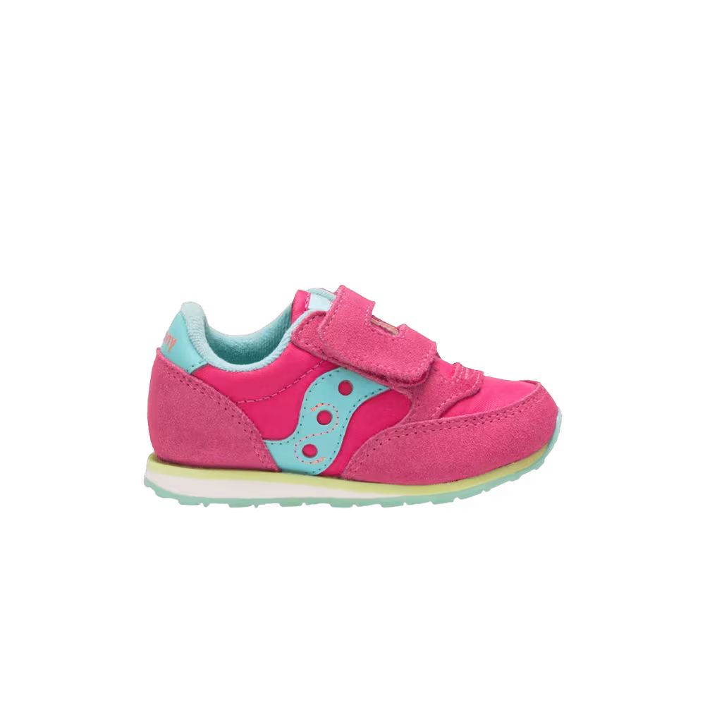 Saucony Jazz Hook & Loop Little Kid Pink Turquoise