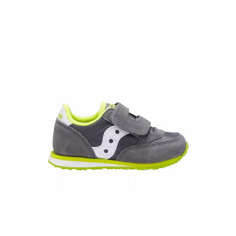 Saucony Jazz Hook & Loop Little Kid 'Grey Lime'