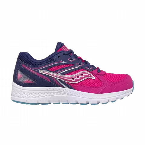 Saucony Cohesion 14 Lace Big Kid 'Pink Navy'