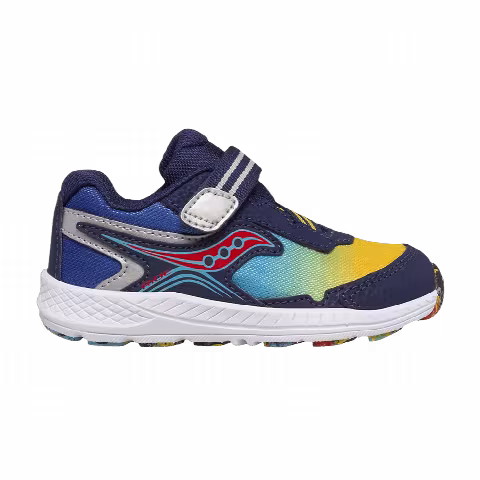 Saucony Ride 10 Little Kid 'Blue Yellow'
