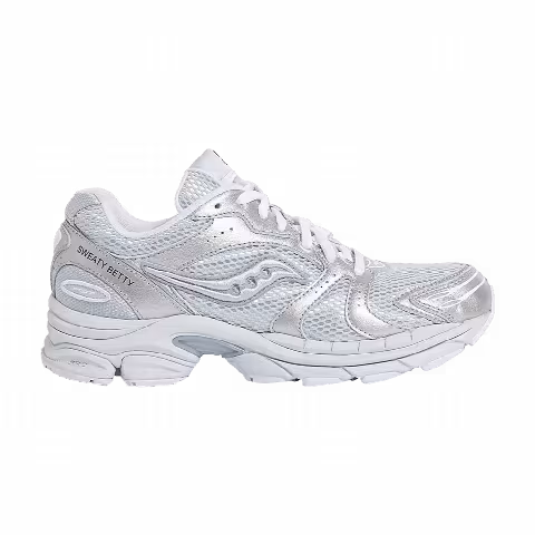 Sweaty Betty x Saucony ProGrid Triumph 4 'Silver White'