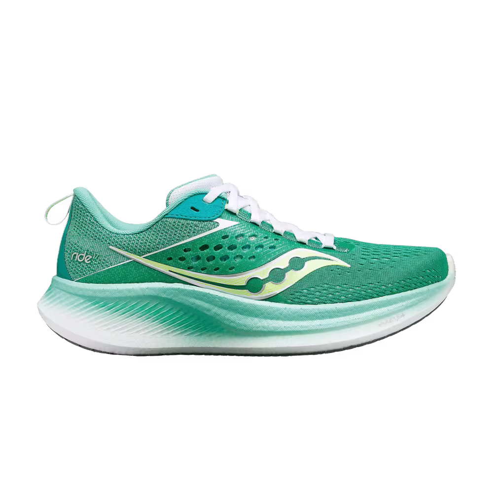Saucony Women's Ride 17 Mint White