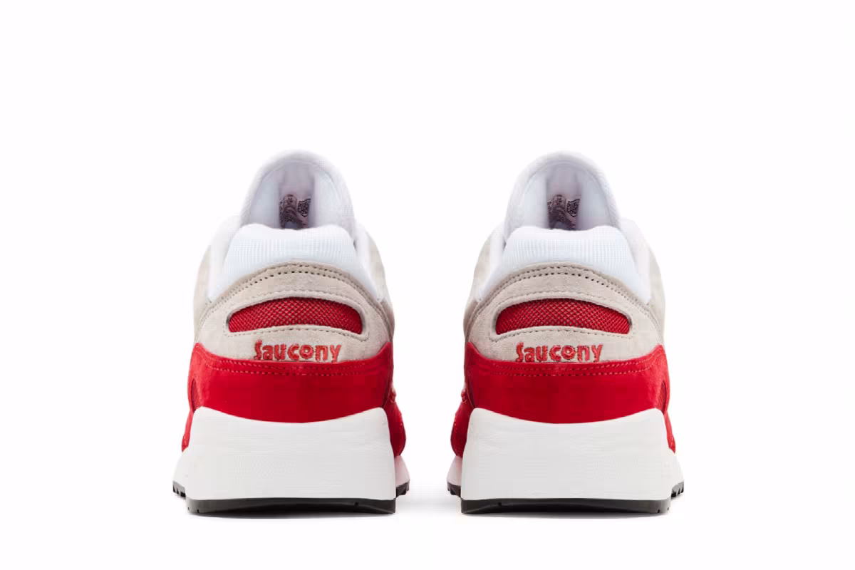 Saucony Shadow 6000 White Red, view 7