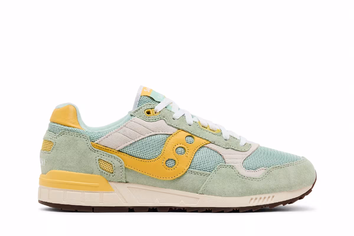 Saucony Shadow 5000 Mint Yellow, view 2