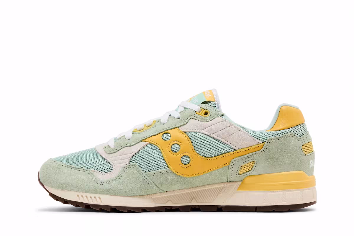 Saucony Shadow 5000 Mint Yellow, view 4