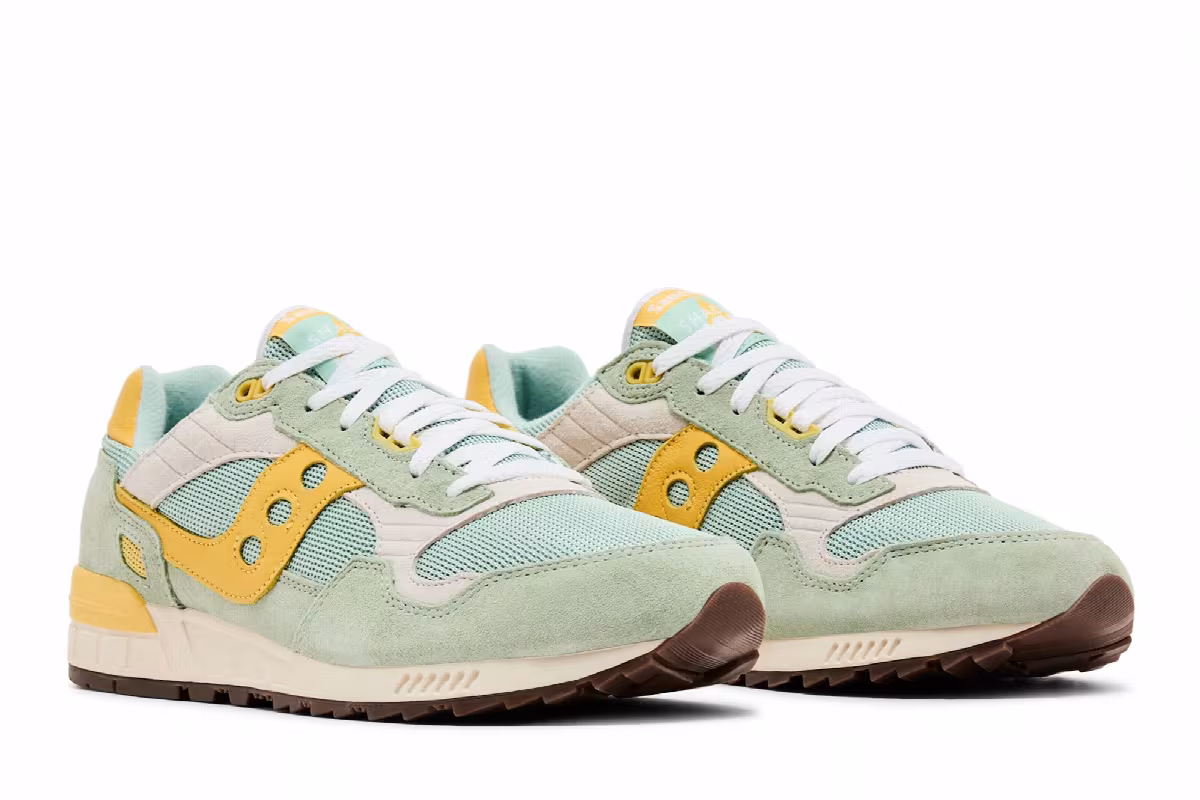 Saucony Shadow 5000 Mint Yellow, view 9