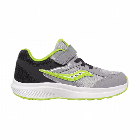 Saucony Cohesion KDZ A/C Big Kid 'Black Grey Green'