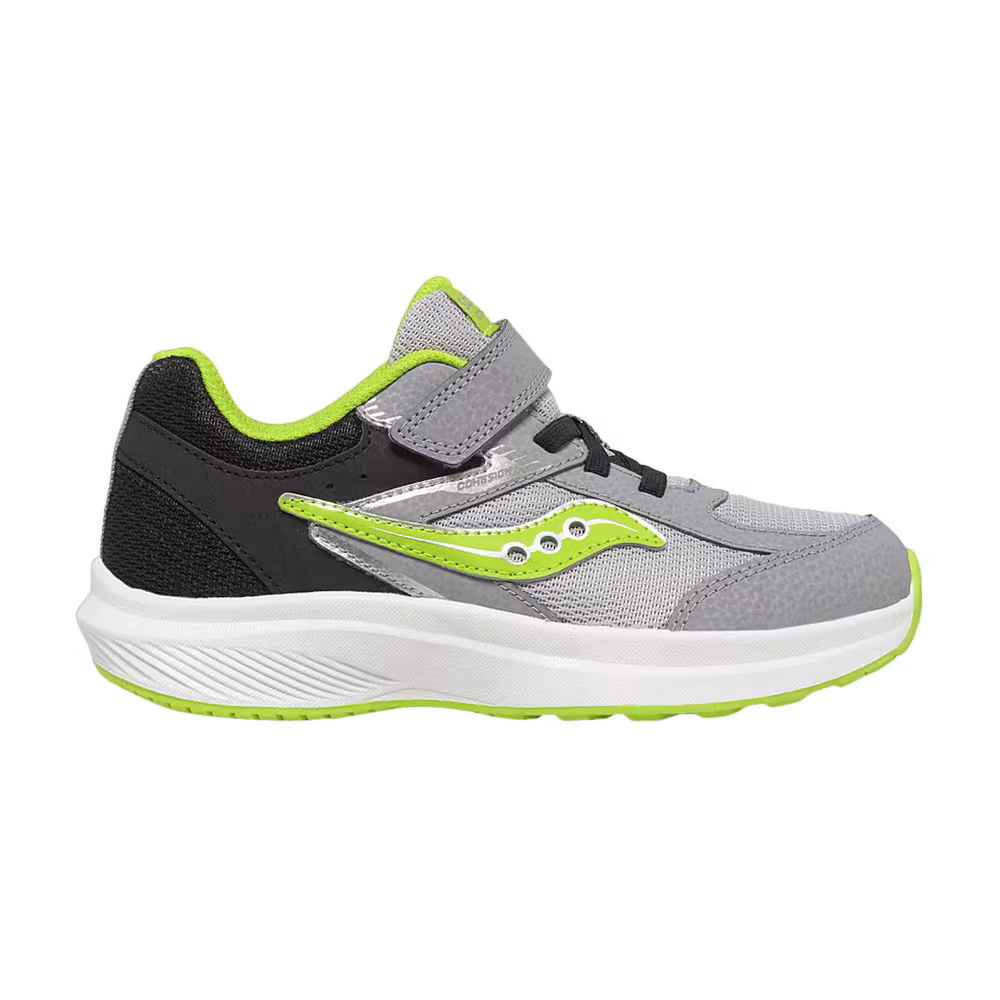 Saucony Cohesion KDZ A/C Big Kid Black Grey Green