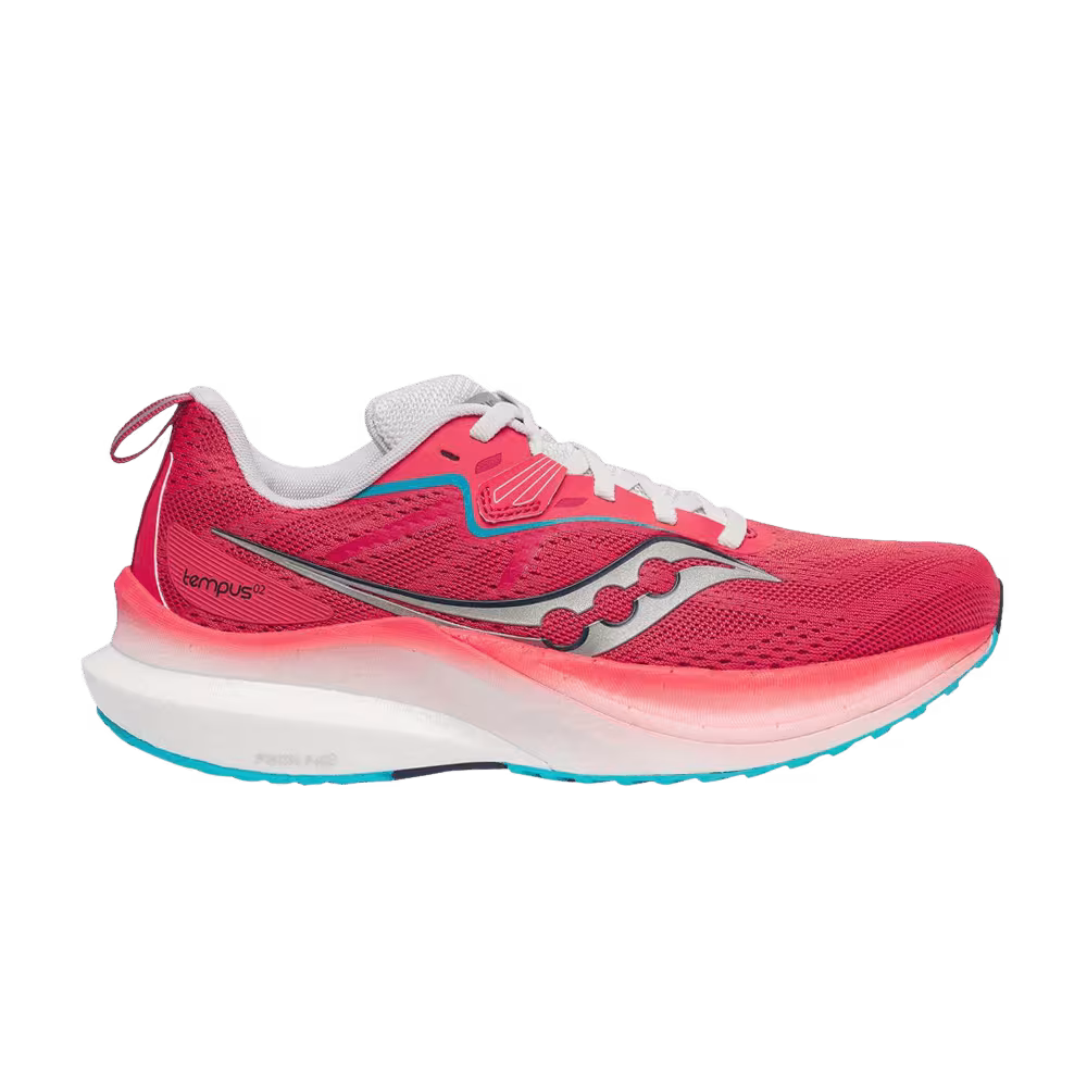 Saucony Women's Tempus 2 Cayenne Silver