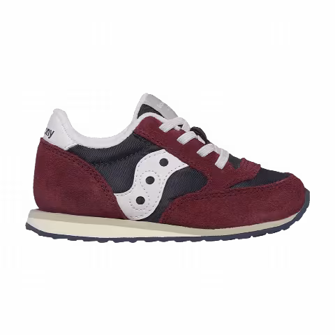 Saucony Jazz Little Kid 'Maroon Navy Grey'