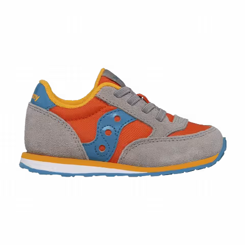 Saucony Jazz Little Kid 'Grey Orange Blue'