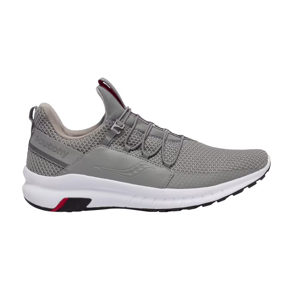Saucony Stretch & Go Glide Grey White