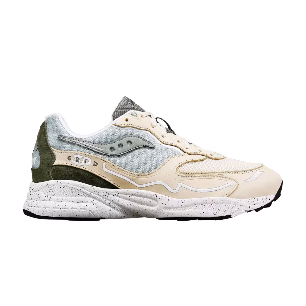 Saucony 3D Grid Hurricane Premium Beige Green
