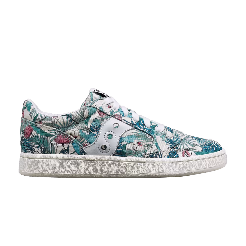 Saucony Women's Jazz Court Floral - White