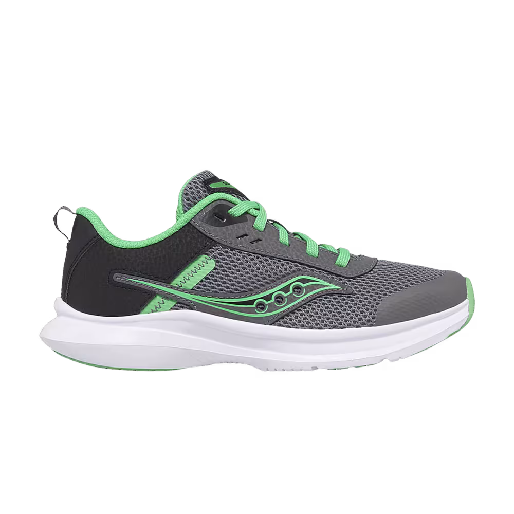 Saucony Axon 3 Big Kid Grey Green