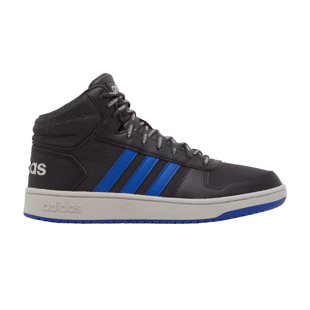 Adidas Hoops 2.0 Mid Carbon Royal Blue