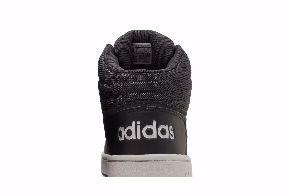 Adidas Hoops 2.0 Mid Carbon Royal Blue, view 8