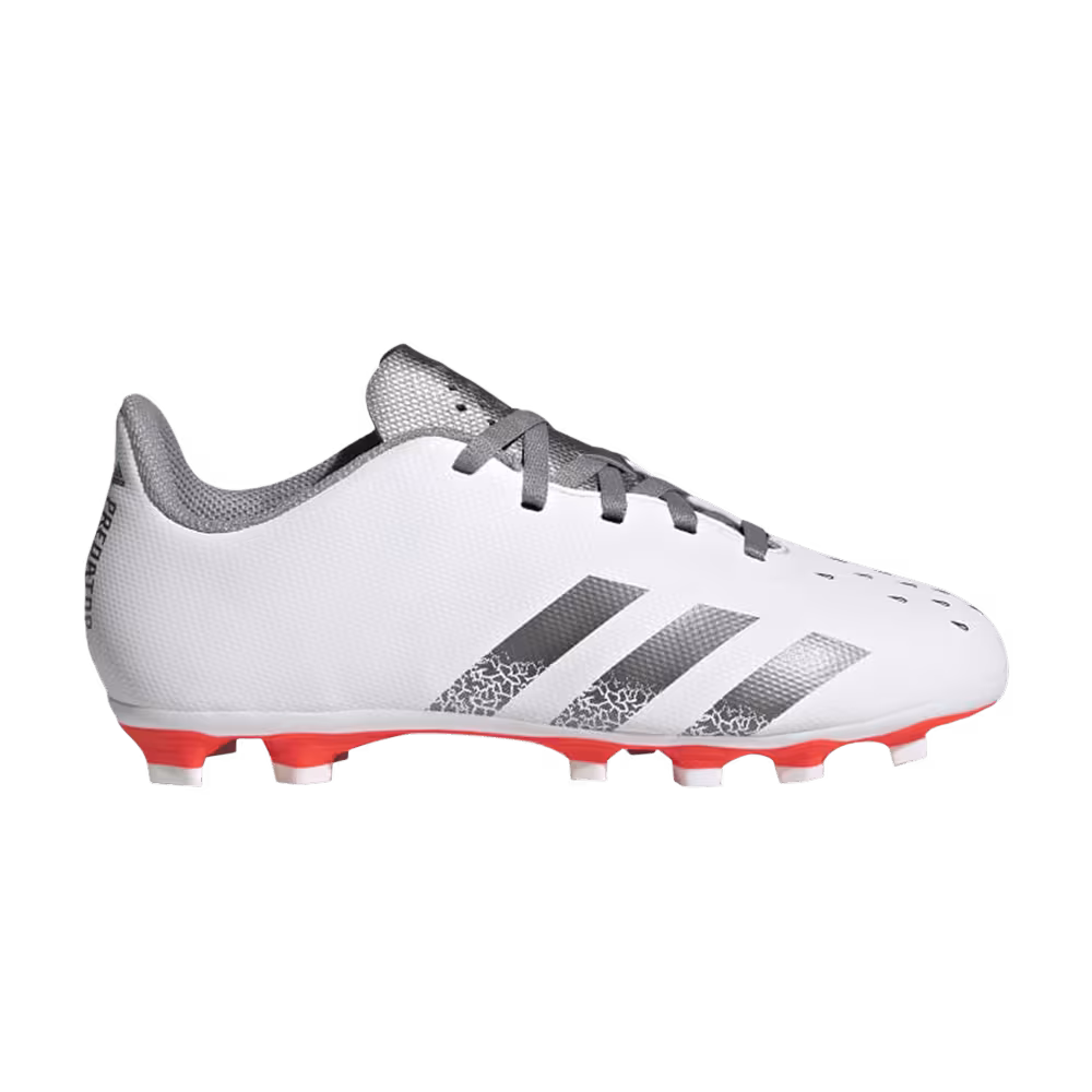Adidas Predator Freak.4 FG J White Solar Red