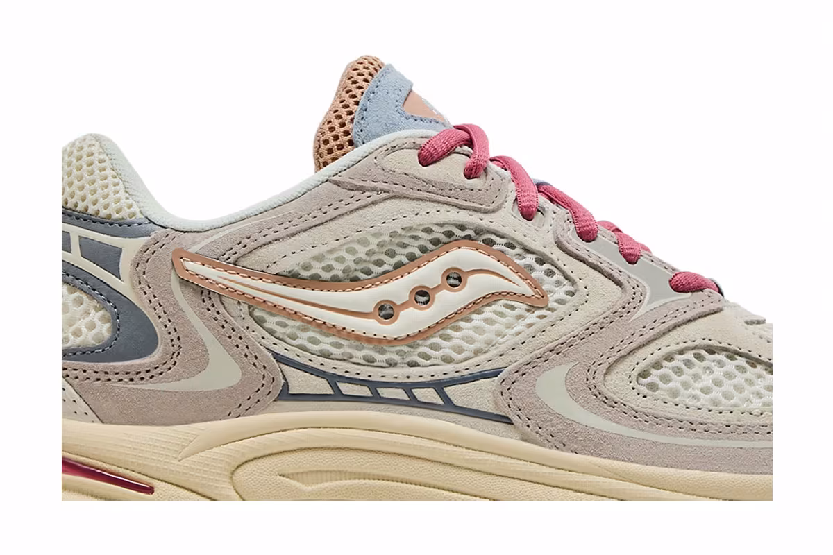 Saucony Women's Grid Jazz 9 Designed in Venice Pack - Vanilla Grey, view 3