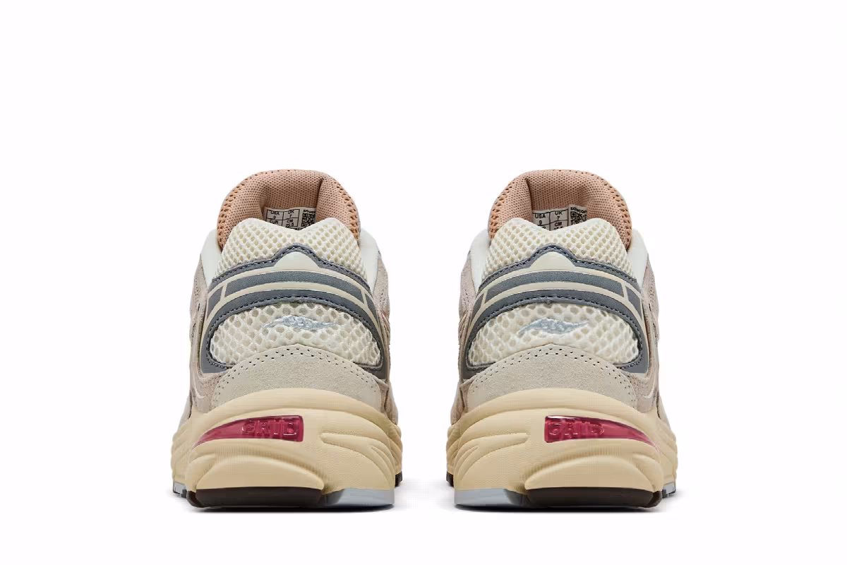 Saucony Women's Grid Jazz 9 Designed in Venice Pack - Vanilla Grey, view 7