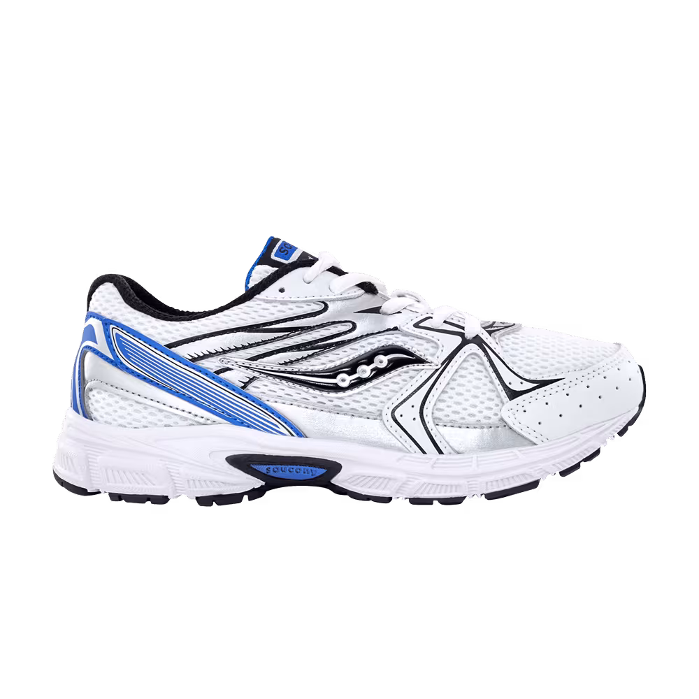 Saucony Grid Ride Millennium KDZ Big Kid White Royal