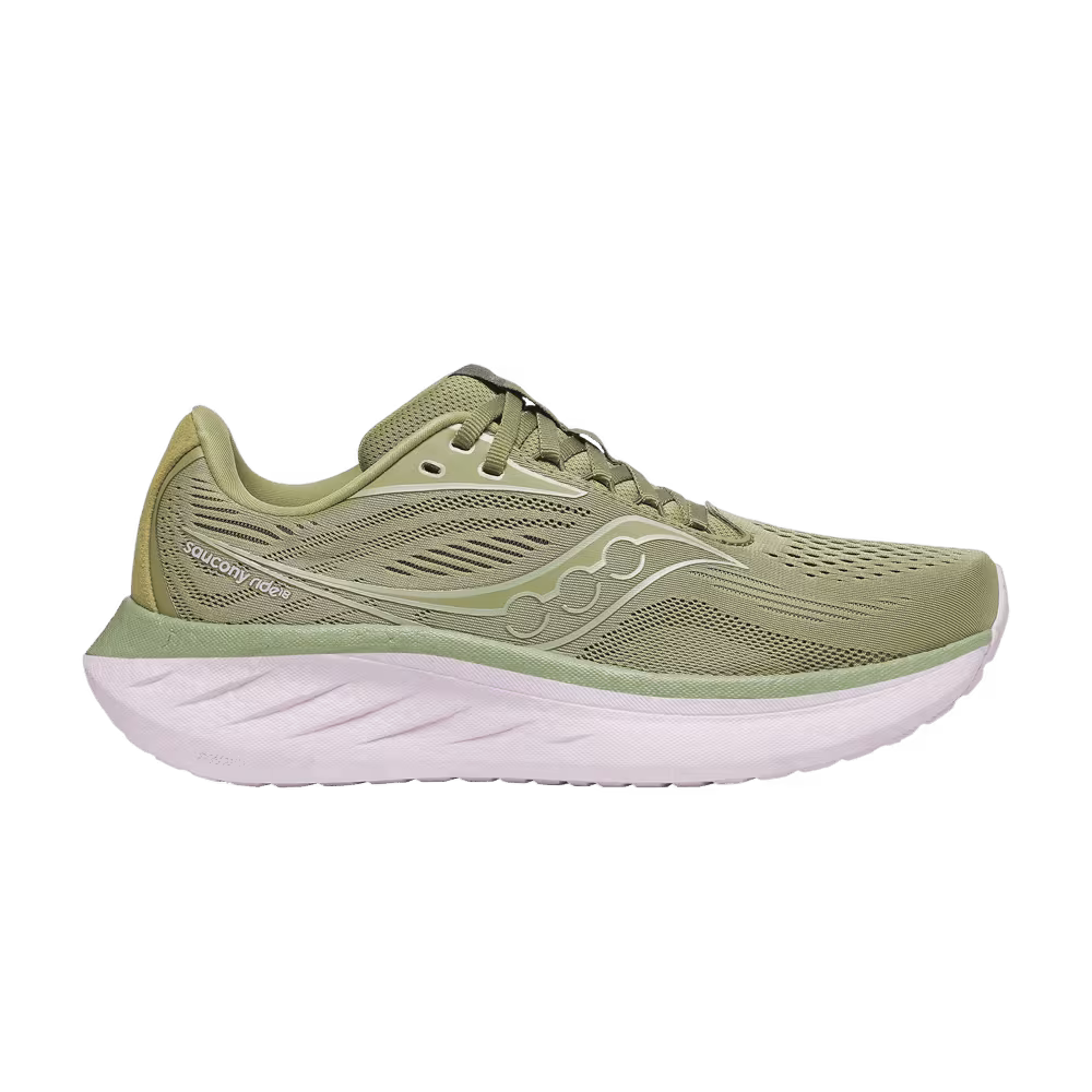 Saucony Women's Ride 18 Hemlock Bloom