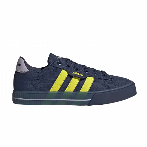 Adidas Daily 3.0 J 'Crew Navy Acid Yellow'